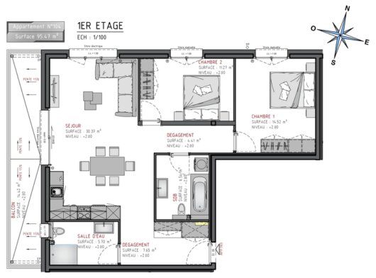 Le Planeur - Lot 104